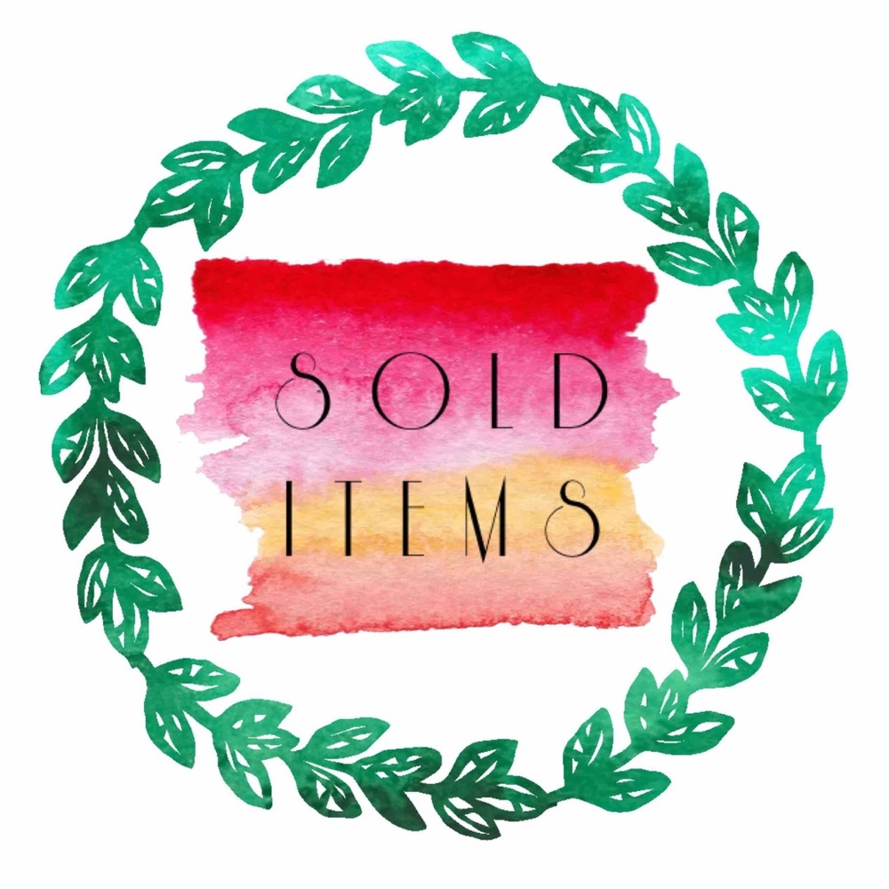 🌿S O L D • I T E M S🌿